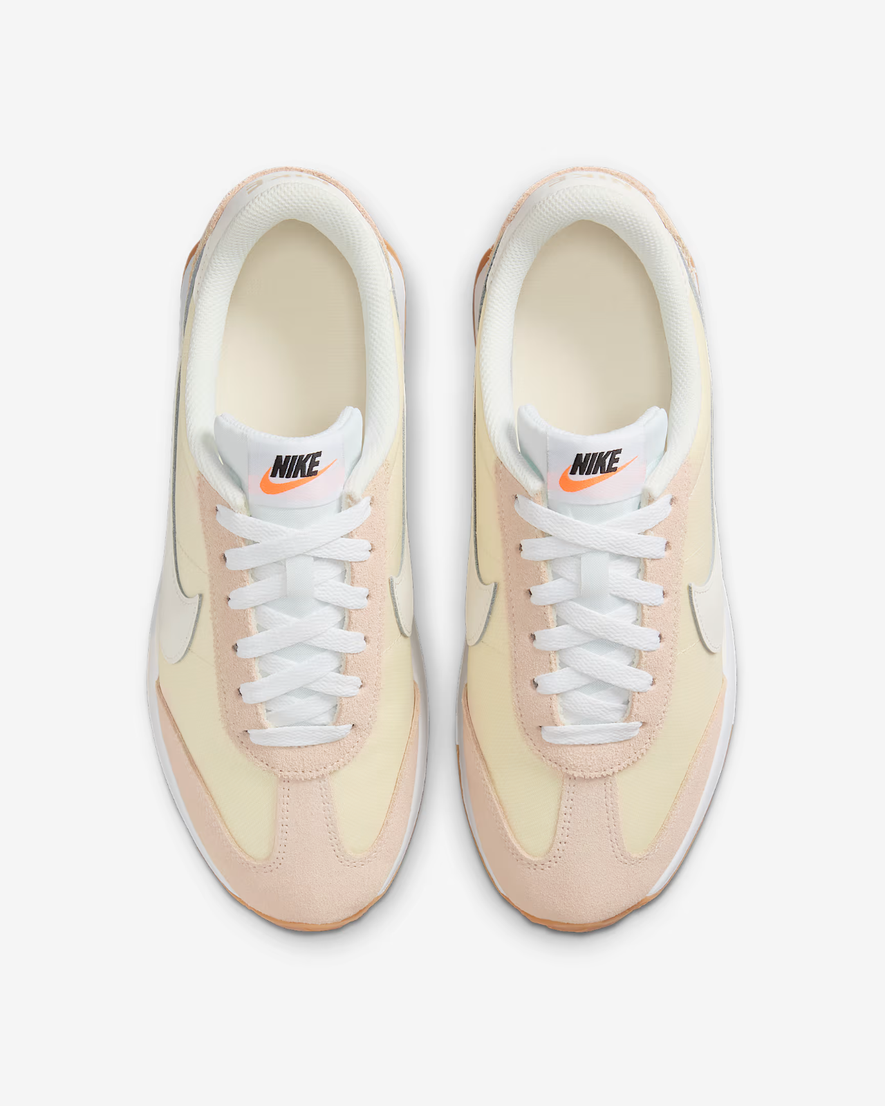 HM4771-104 Nike Pacific Muslin White Safety Orange Sail (Women's)