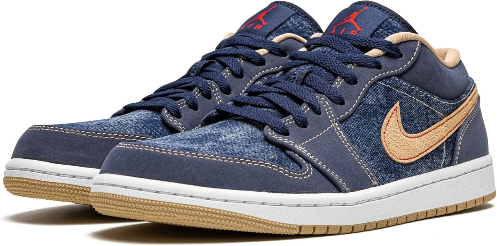 DH1259-400 Nike Air Jordan 1 Low "Denim" (Men's)