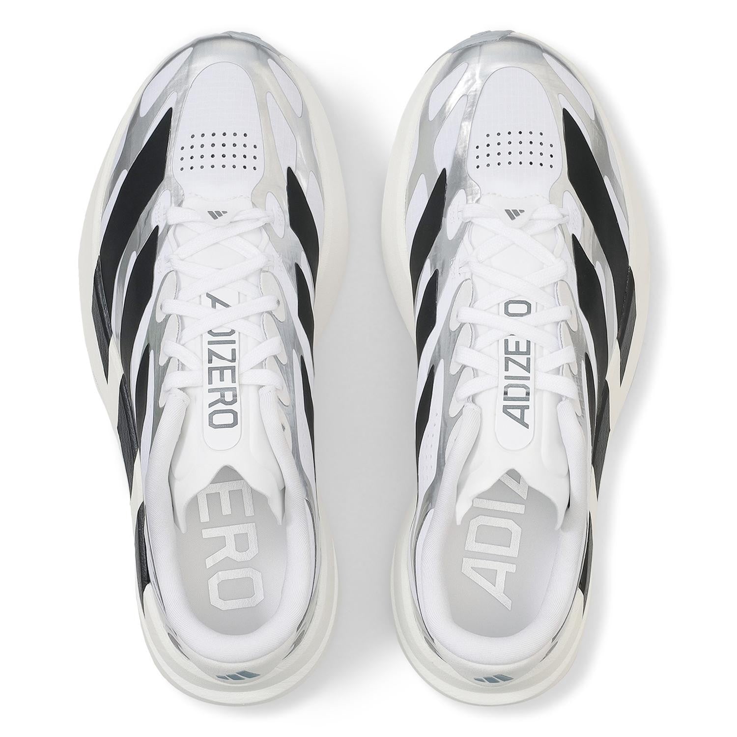 KI4782 adidas Adizero Evo SL EXO Cloud White Core Black Iron Metallic (Women's)