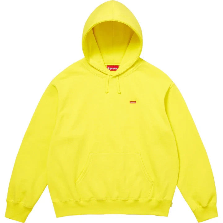 Supreme Small Box Hooded Sweatshirt Bright Yellow