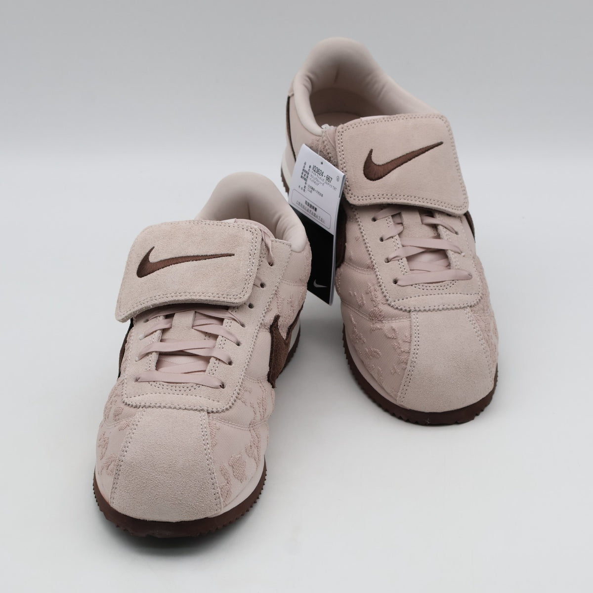 IQ3624-667 Nike Cortez Textile Silt Red Phantom Light Chocolate (Women's)