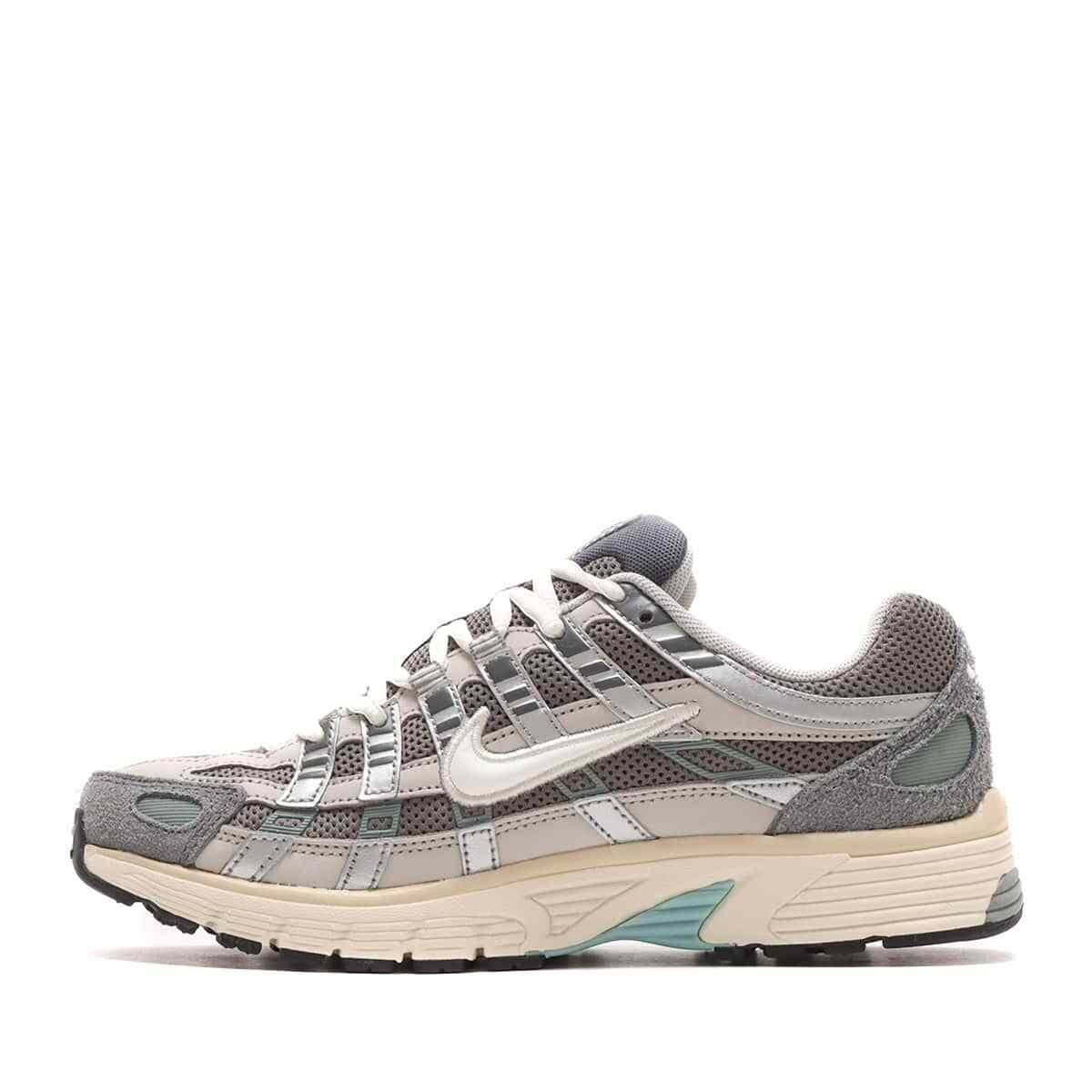 FN7509-029 Nike P-6000 Flat Pewter Light Iron Ore Metallic Silver White (Men's)