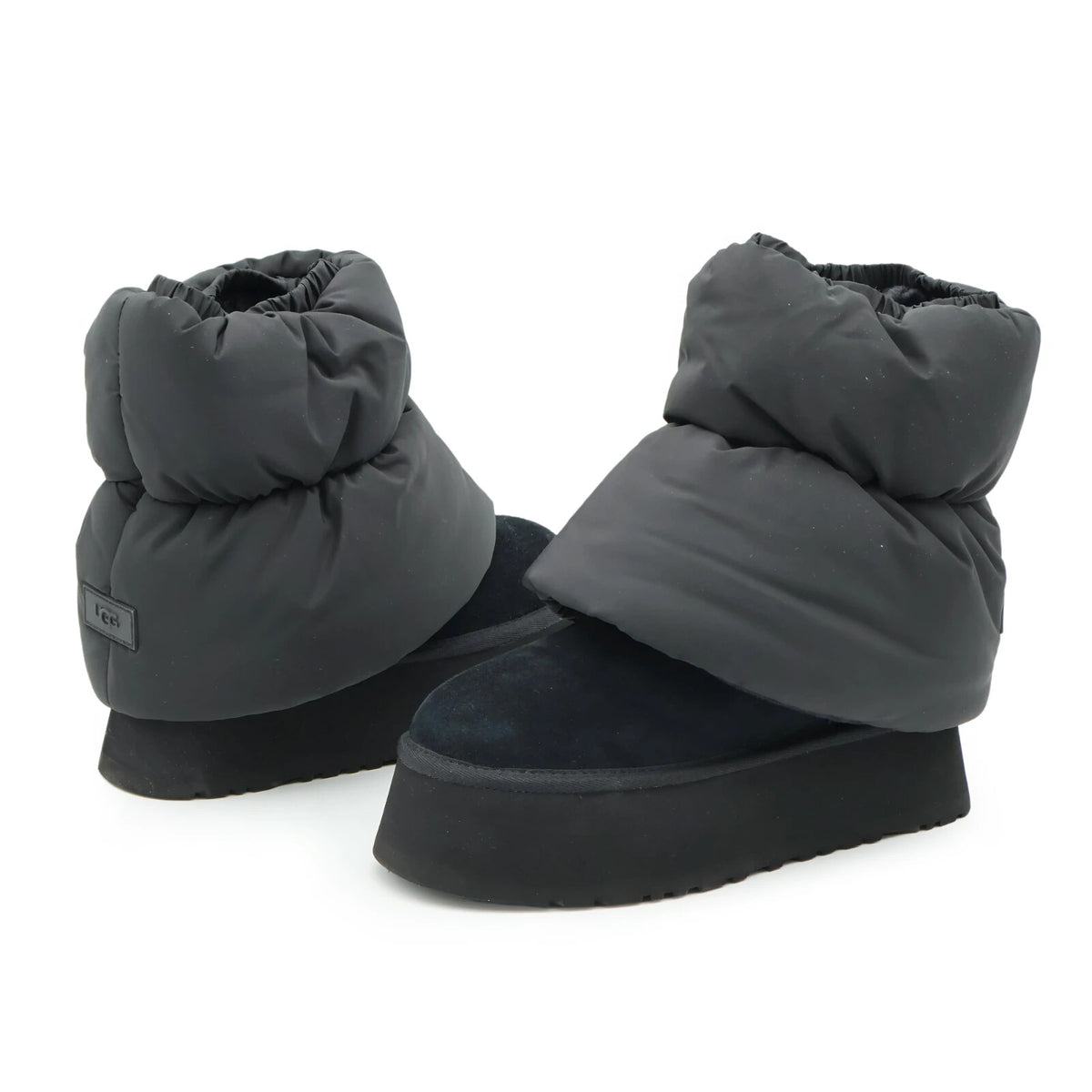 1158275-BBLC UGG Women's Classic Mini Dipper Puffer Black (Women's)