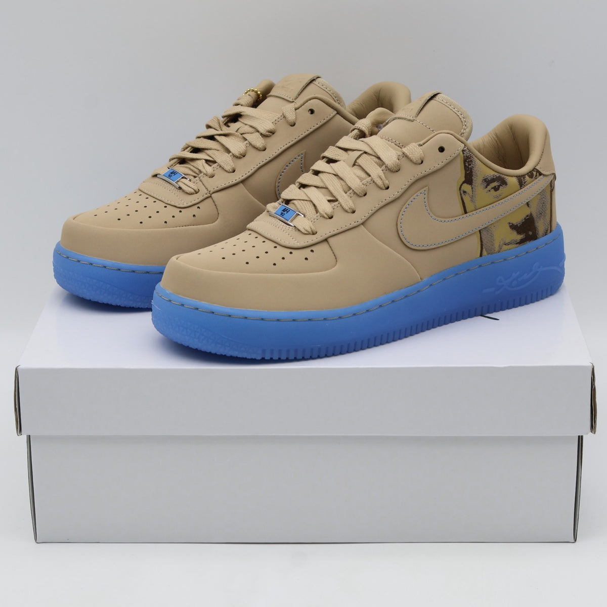IH1018-200 Kobe Bryant Nike Air Force 1 Low Protro Linen University Blue (Men's)