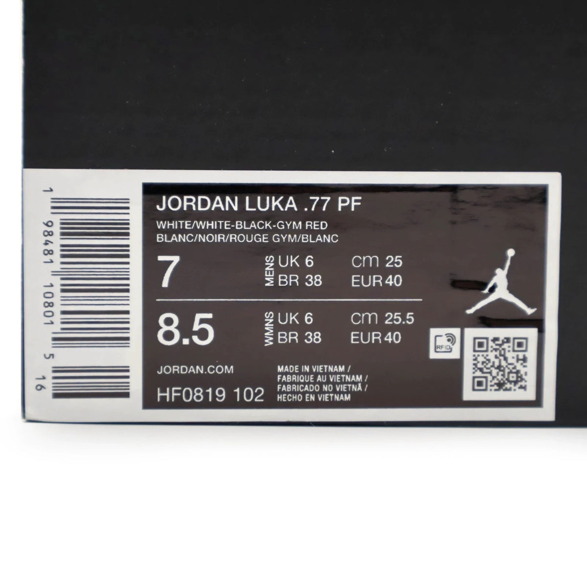 HF0819-102 Nike Jordan Luka .77 Bloodline HF0806-102 (Men's)