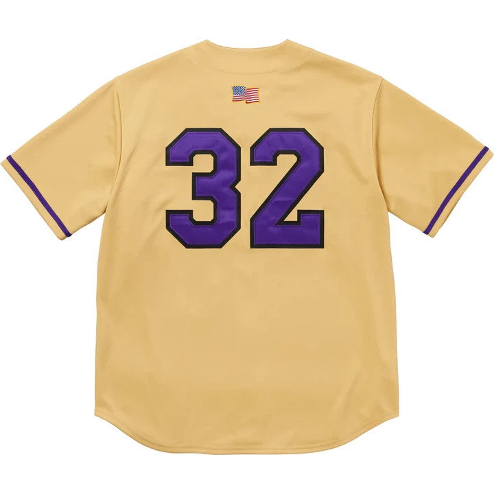 Supreme Swords Baseball Jersey Gold