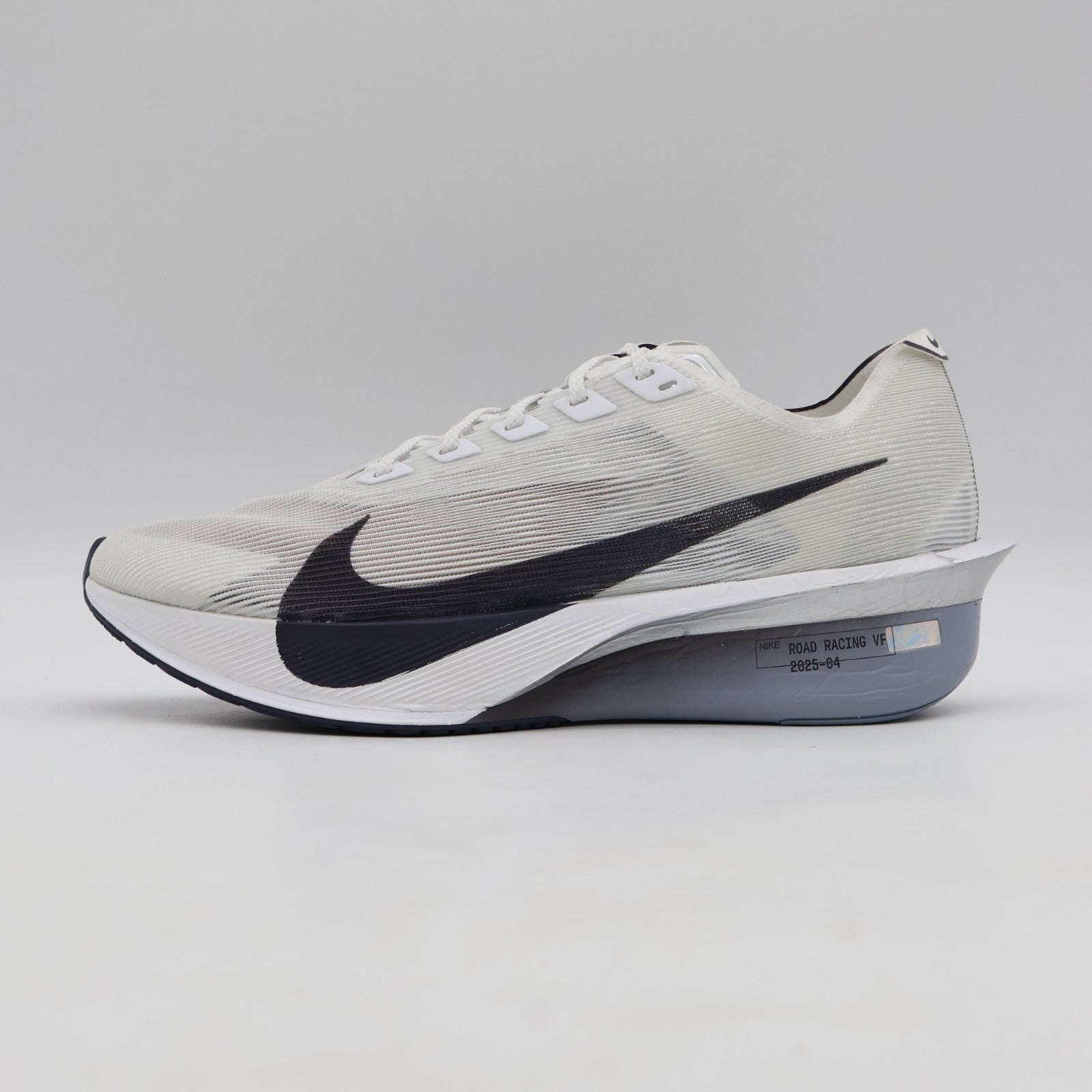 HF6414-100 Nike VaporFly 4 White Obsidian Mist Pure Platinum Gridiron (Men's)