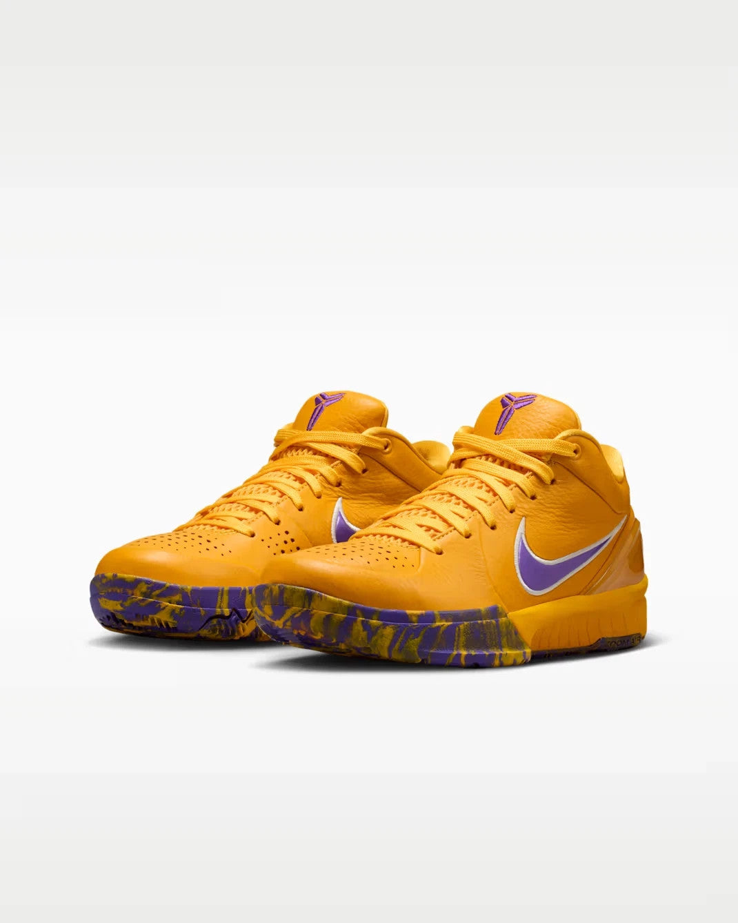 IQ4109-700 Nike GS Kobe 4 Draft Pack "Lakers"