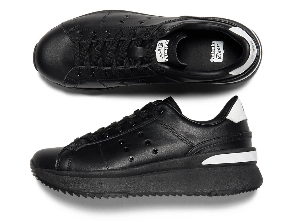 1183C396-001  Onitsuka Tiger Lawnship PF Black Black (Men's)