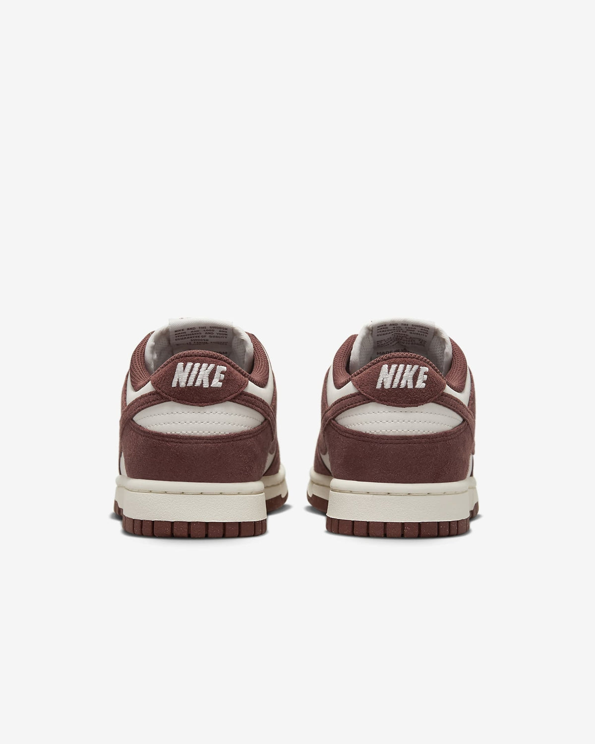 HJ7673-001 Nike Dunk Low Phantom Sail White Red Sepia (Women's)