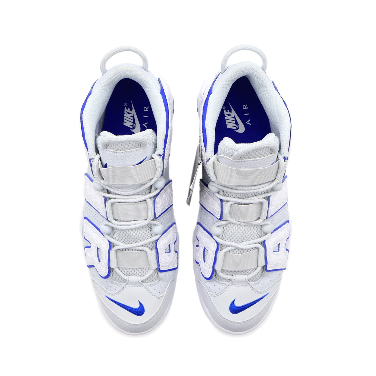 FD0669-100 Nike Air More Uptempo Embossed White Royal Blue (Men's)