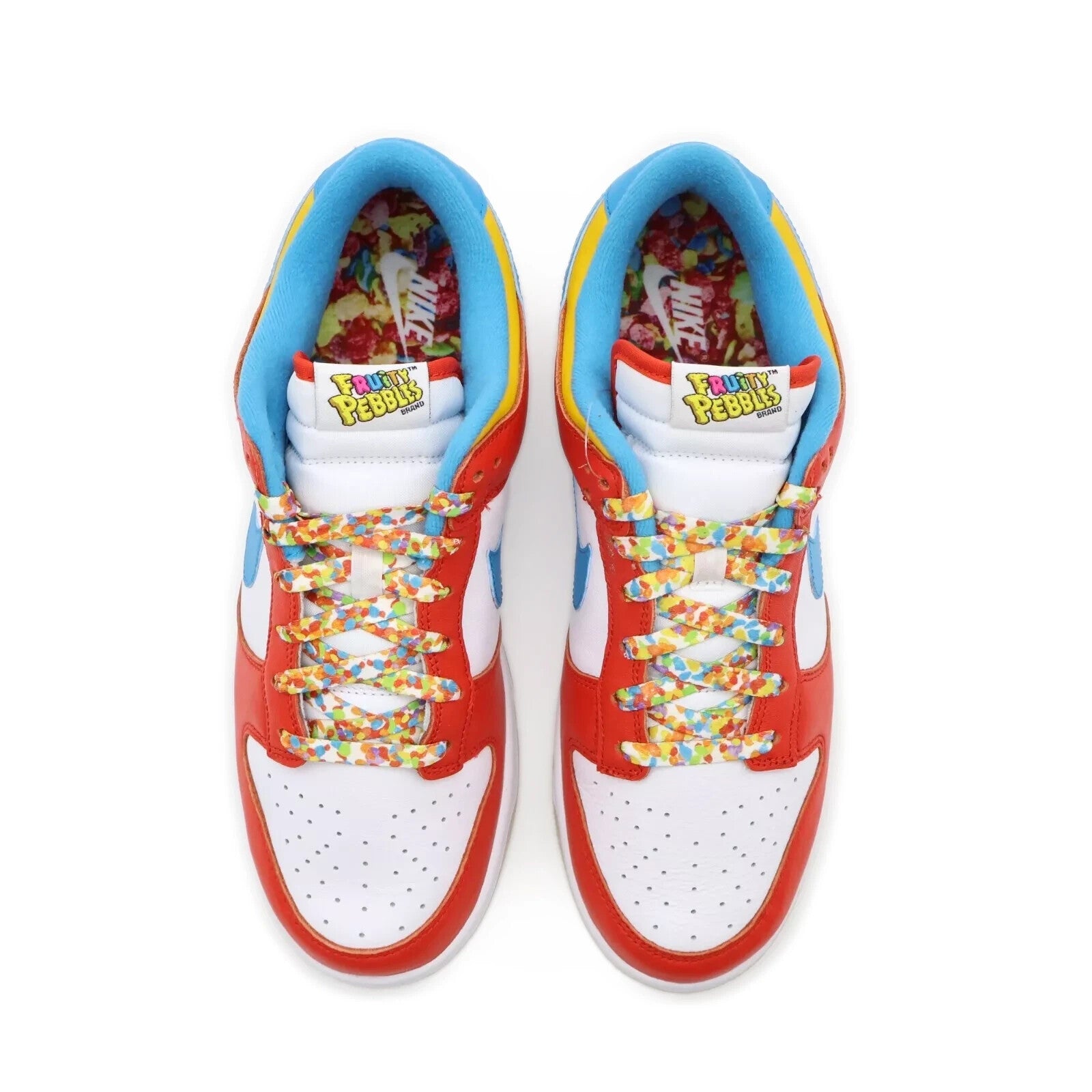 DH8009-600 Nike Dunk Low LeBron James Fruity Pebbles Habanero Red (Men's)