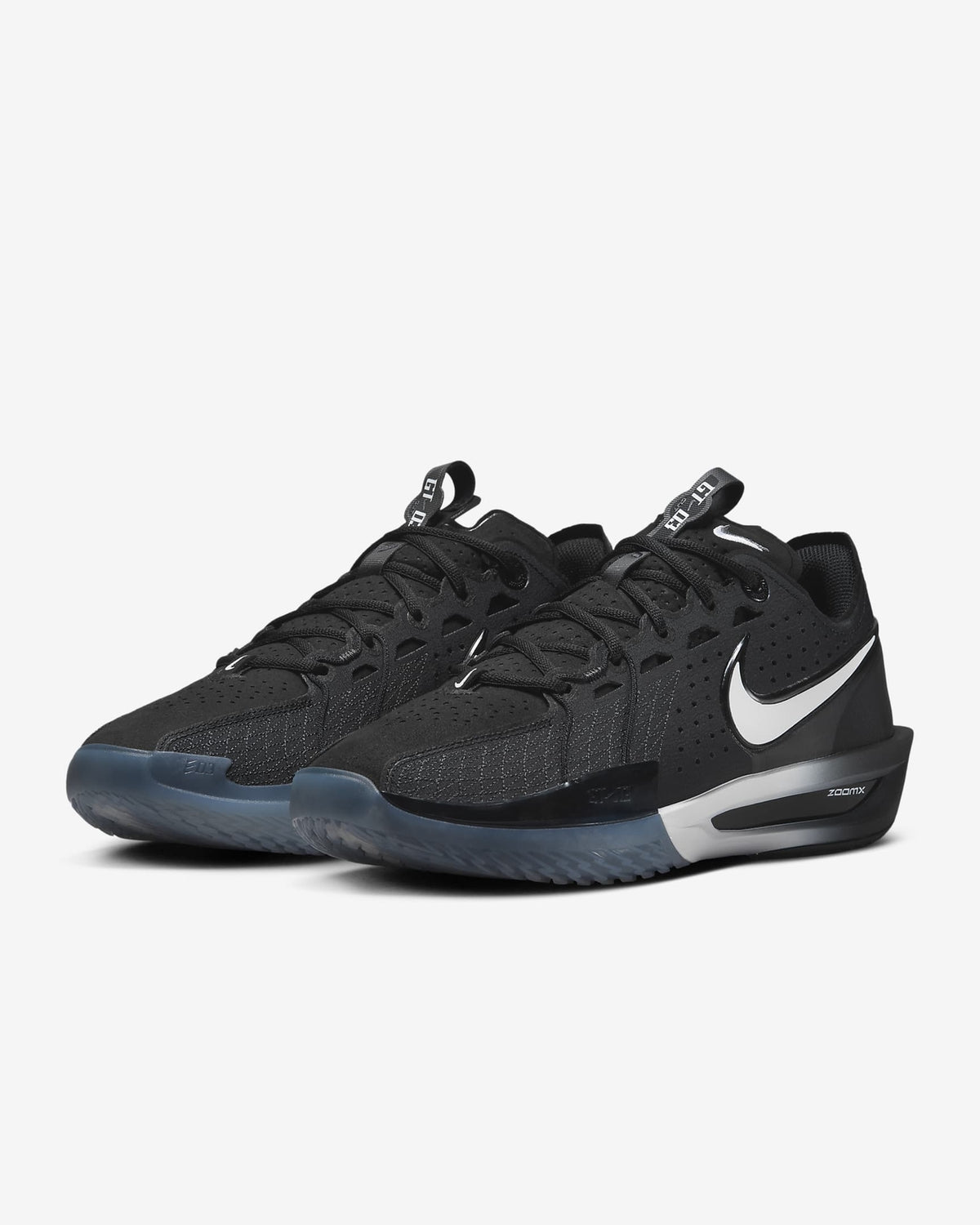 DV2918-004 Nike GT Cut 3 Black Iron Grey Dark Smoke Grey White (Men's)