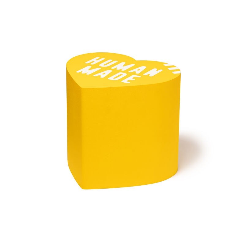 HUMAN MADE Heart Urethane Stool Yellow
