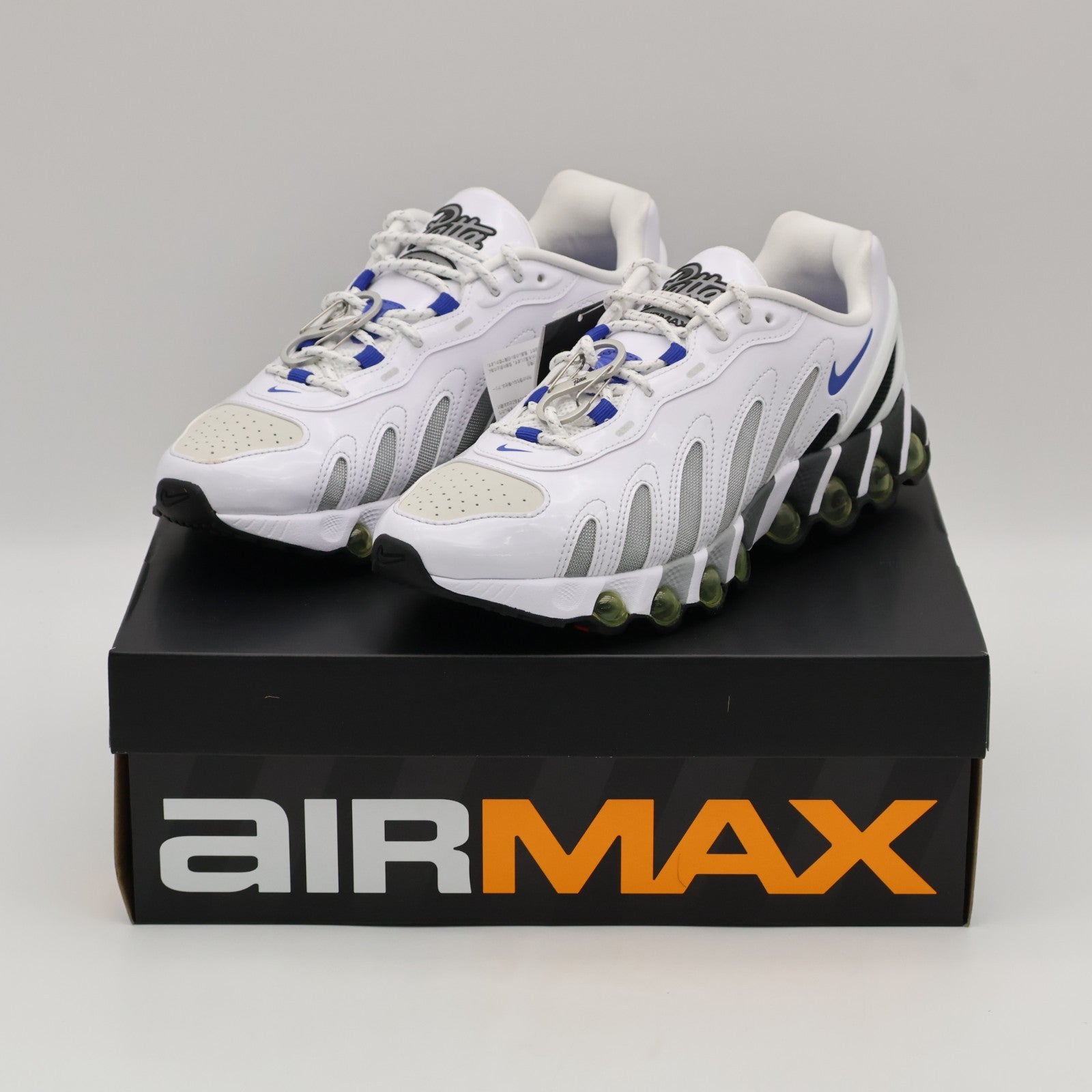 IB4029-100 Patta Nike Air Max DN8 SP White Metallic Silver (Men's)