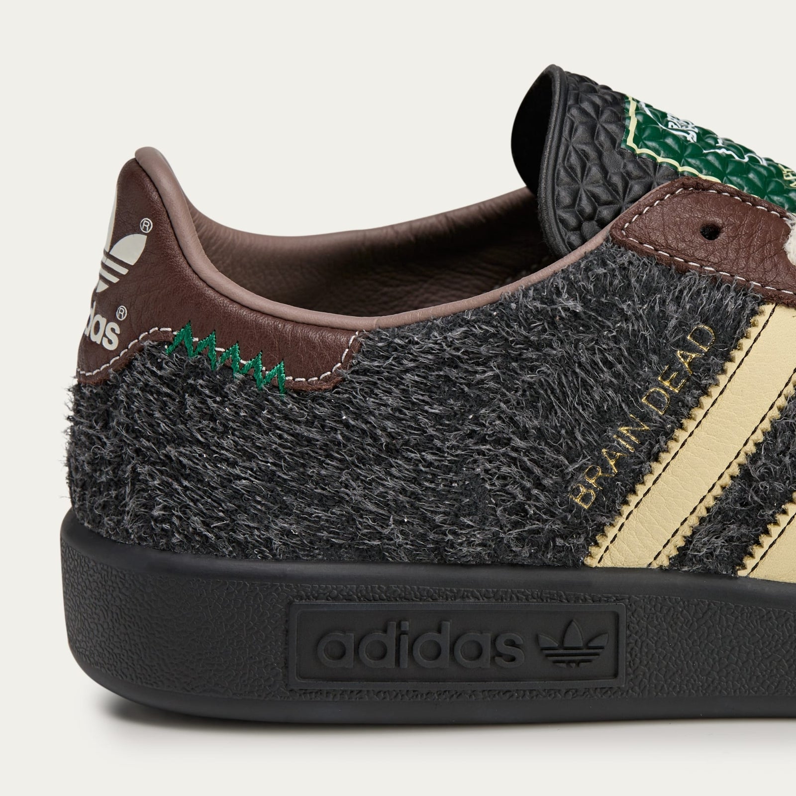 JR7942 Brain Dead adidas Originals Forest Hills Core Black (Men's)