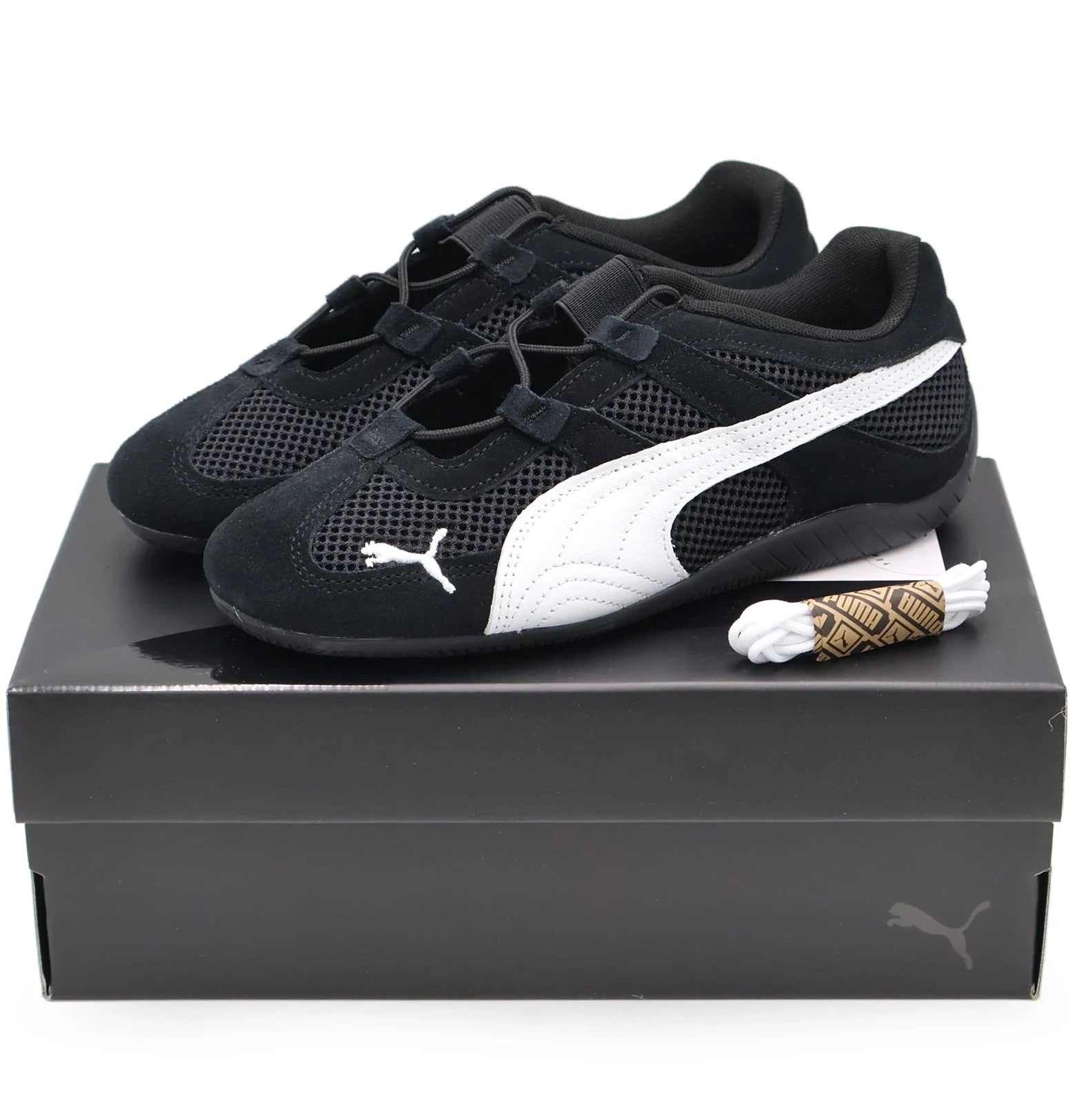 403589-01 Puma Women's Speedcat GO Puma Black Puma White (Women's)