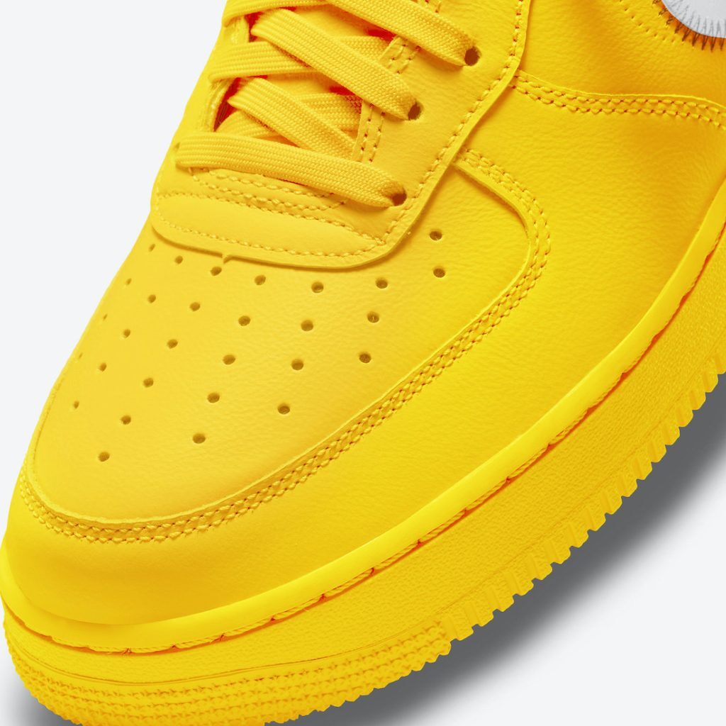 DD1876-700 Off-White Ã Nike Air Force 1 Low University Gold (Men's)