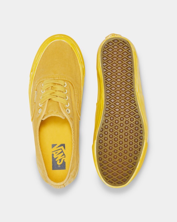 VN000CQA85W Vans Authentic Reissue 44 LX Dip Dye Lemon Chrome (Men's)
