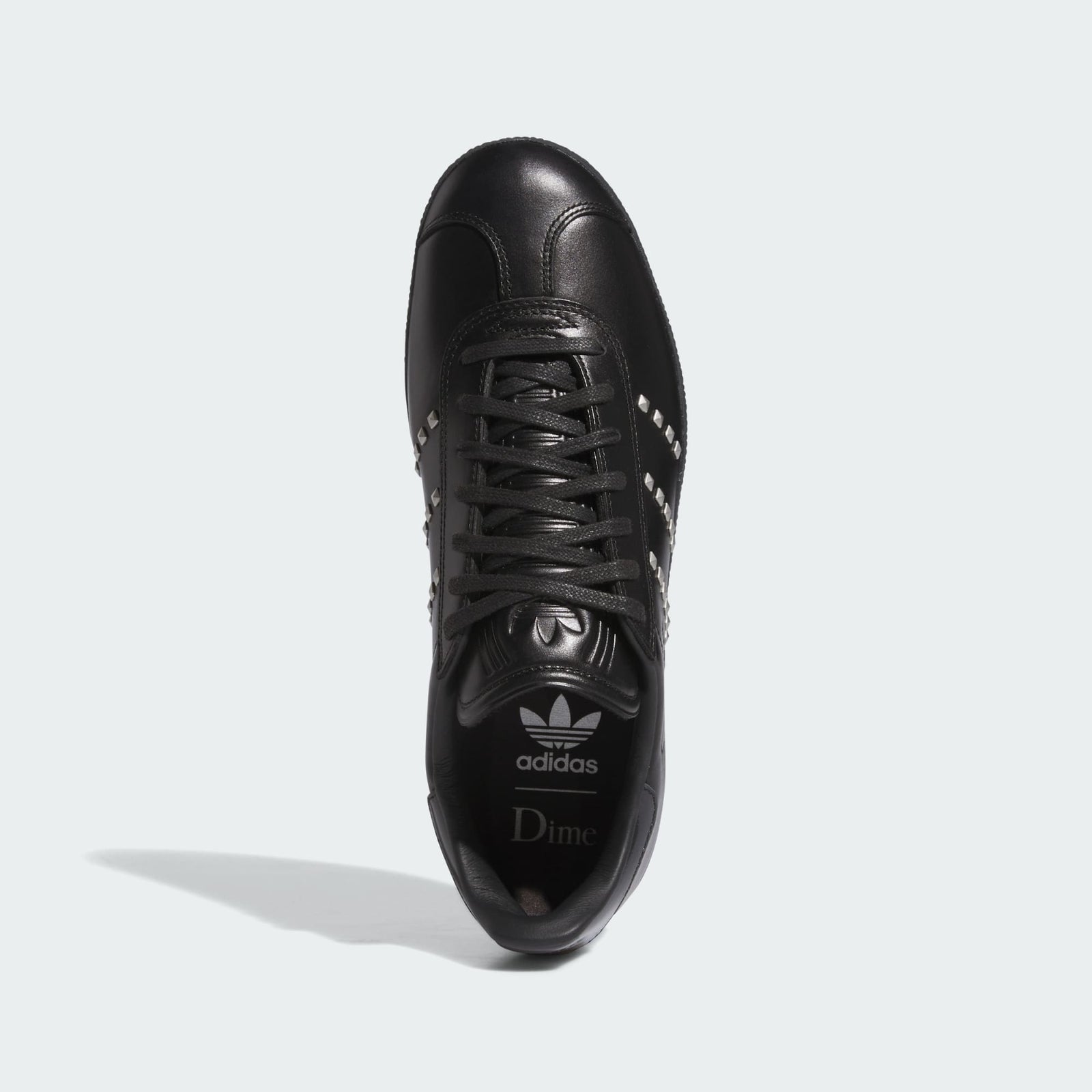 IH2946 Dime adidas Originals Gazelle ADV Core Black Silver Metallic (Men's)