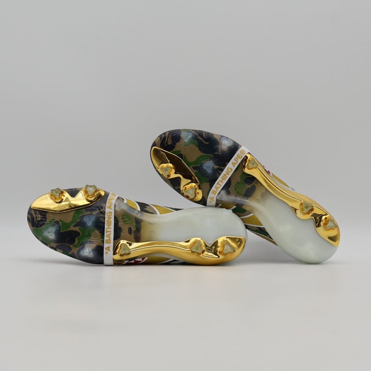 JS3104 A BATHING APE adidas Predator Elite FG Hemp Gold Metallic Cloud (Men's)