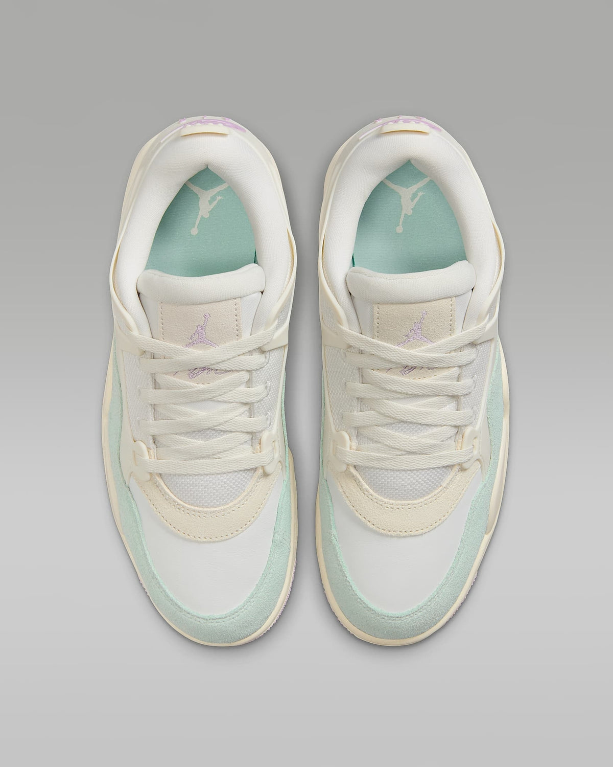 IB7408-133 Nike Air Jordan 4 RM Sail Summit White Pale Ivory Doll (Women's)