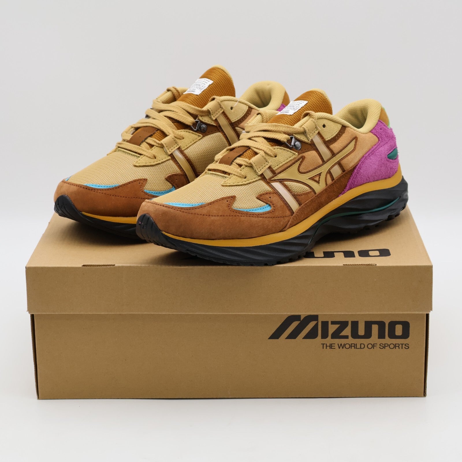 D1GD230801 Digawel Mizuno Wave Rider Î² Brown Purple (Men's)