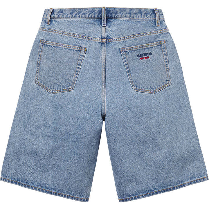 Supreme Baggy Denim Short Washed Indigo
