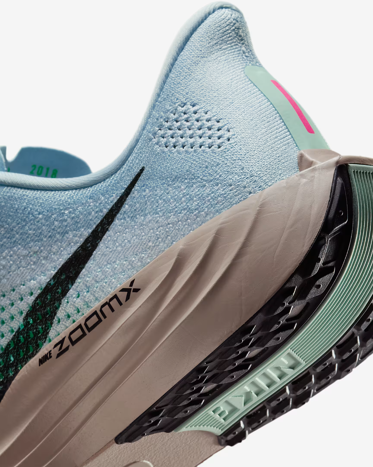 FQ7262-406 Nike Pegasus Plus Glacier Blue Mint Foam Green Shock Black (Men's)