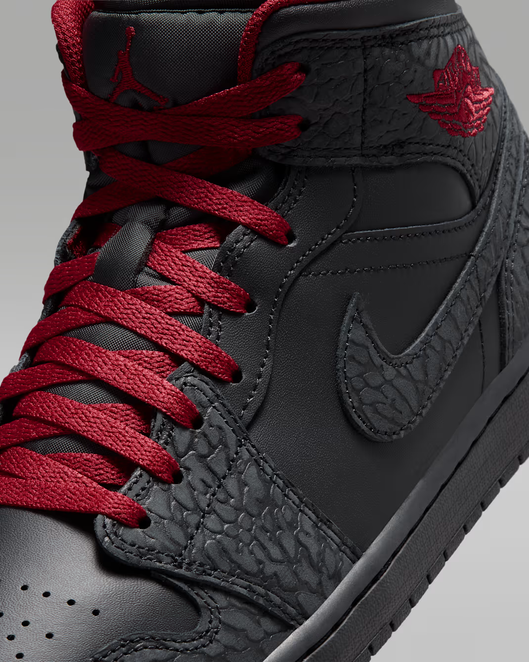 IX3527-010 Nike Air Jordan 1 Mid "Elephant Print" (Men's)