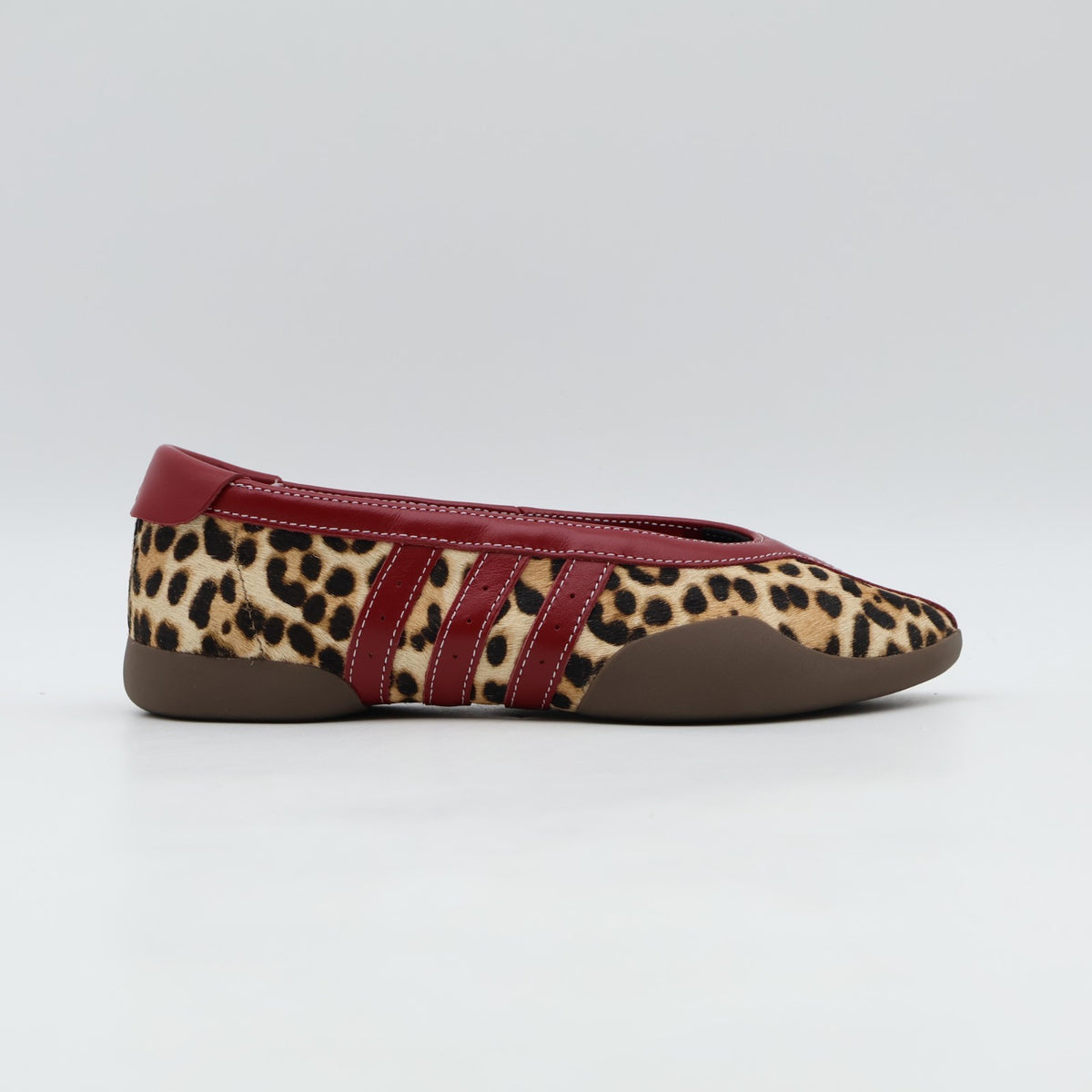 KJ0647 adidas Taekwondo Mei Ballet Pony Hair "Leopard" (Women's)