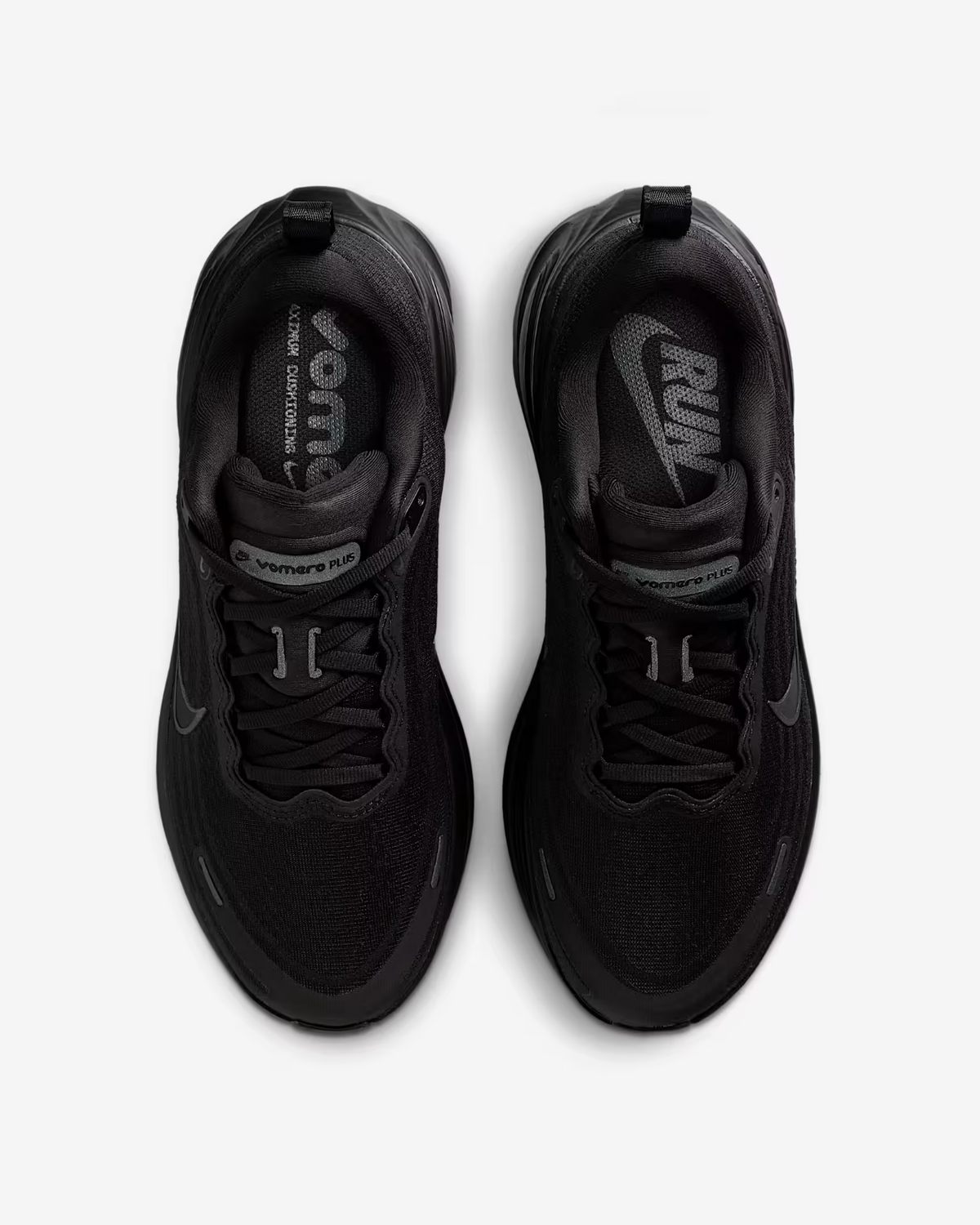 HV8154-001  Nike  Vomero Plus Black Metallic Dark Grey (Women's)