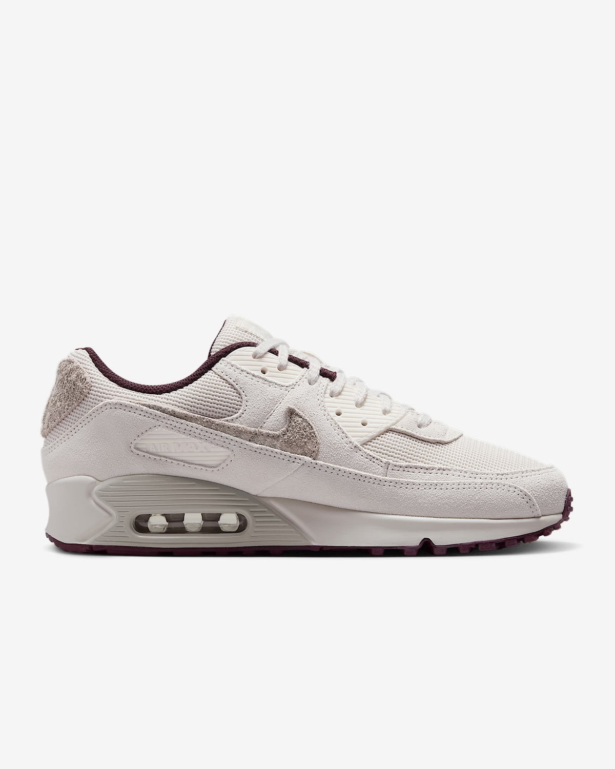 HQ1712-001 Nike Air Max 90 Phantom Burgundy Crush (Men's)