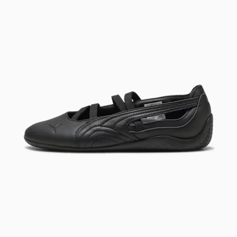406144-01 Puma Speedcat Ballet Leather PUMA Black (Women's)