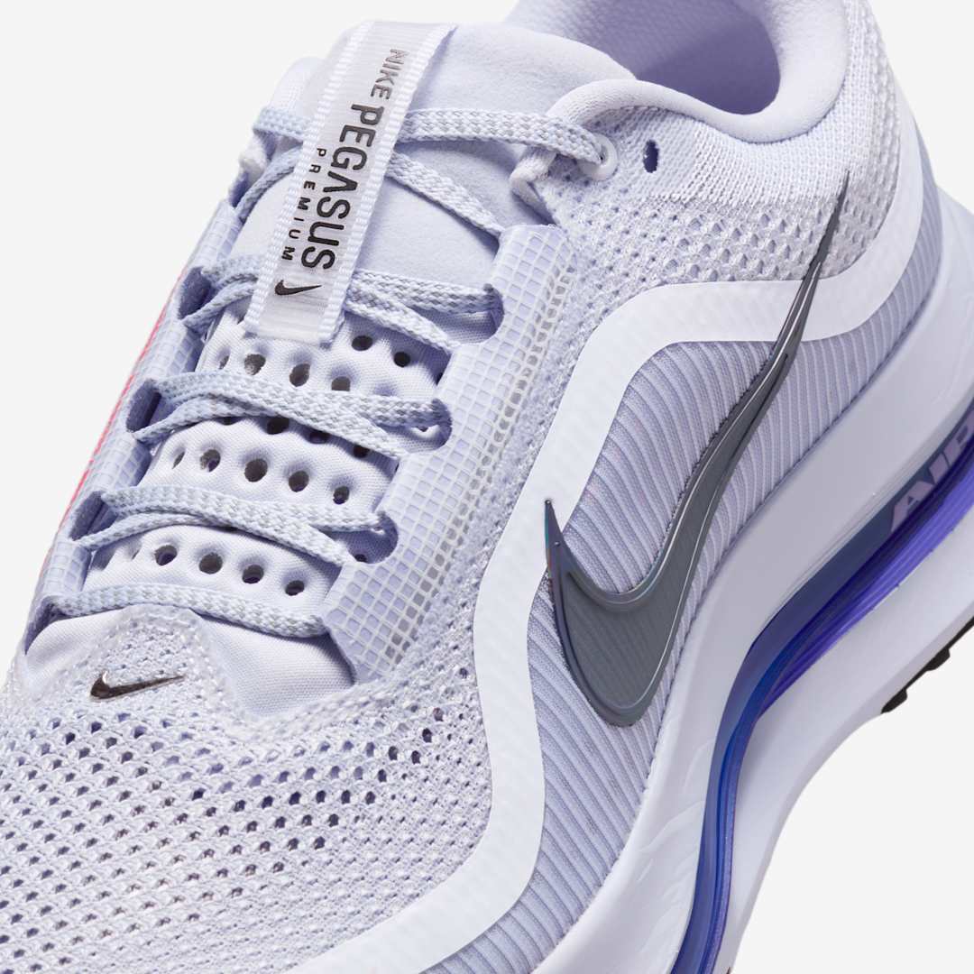 HQ2592-004 Nike Pegasus Premium Ghost Persian Violet Bright Crimson Black (Men's