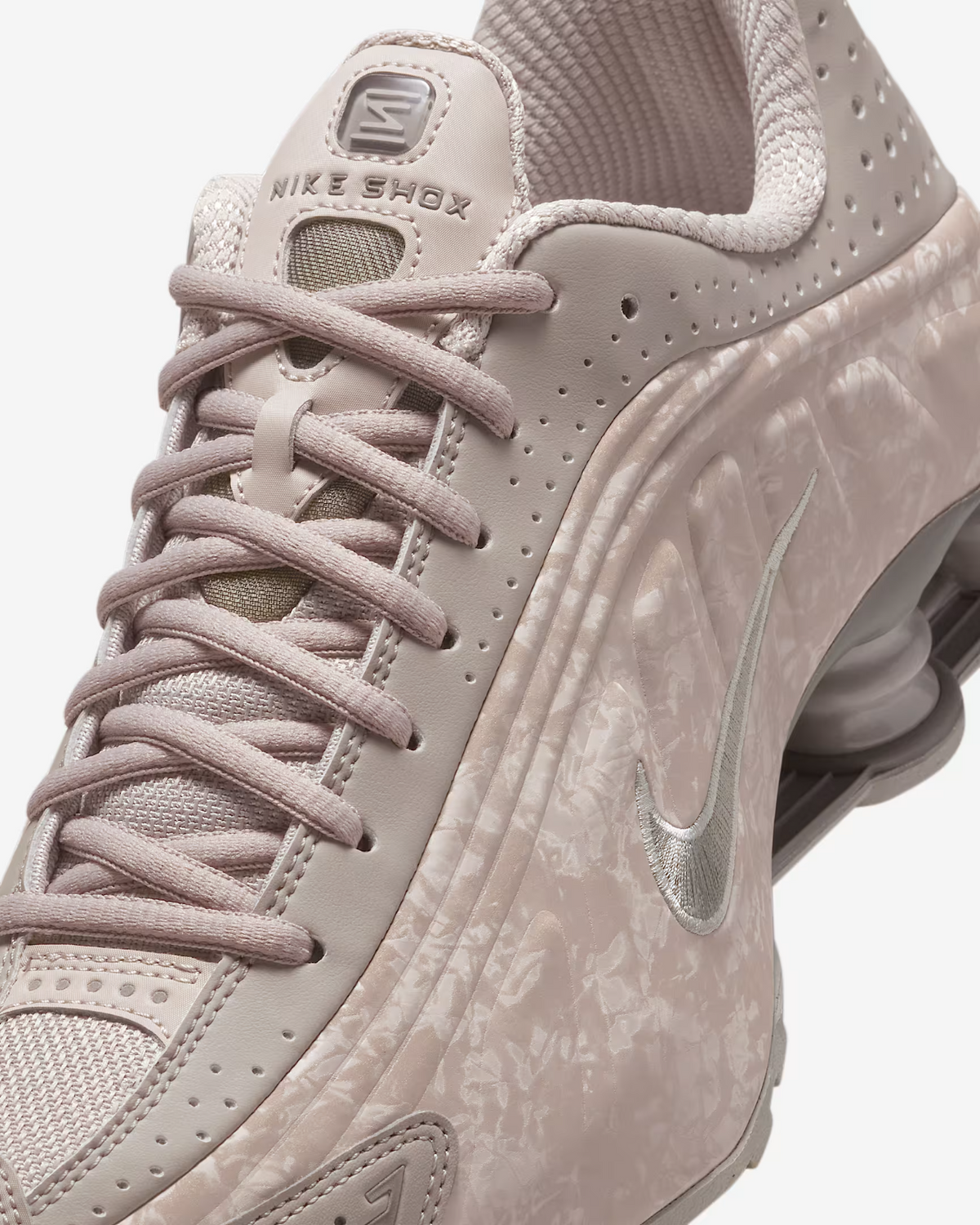HV0934-001 Nike Shox R4 College Grey Flat Pewter (Women's)