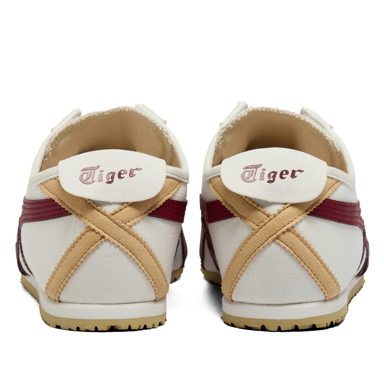 1183A360-131 Onitsuka Tiger Mexico 66 Slip-On Off WhiteBeet Juice (Men's)