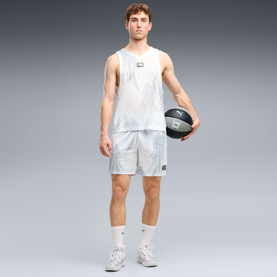 313266-02 Puma MB05 Lo Team Bank "White" (Men's)
