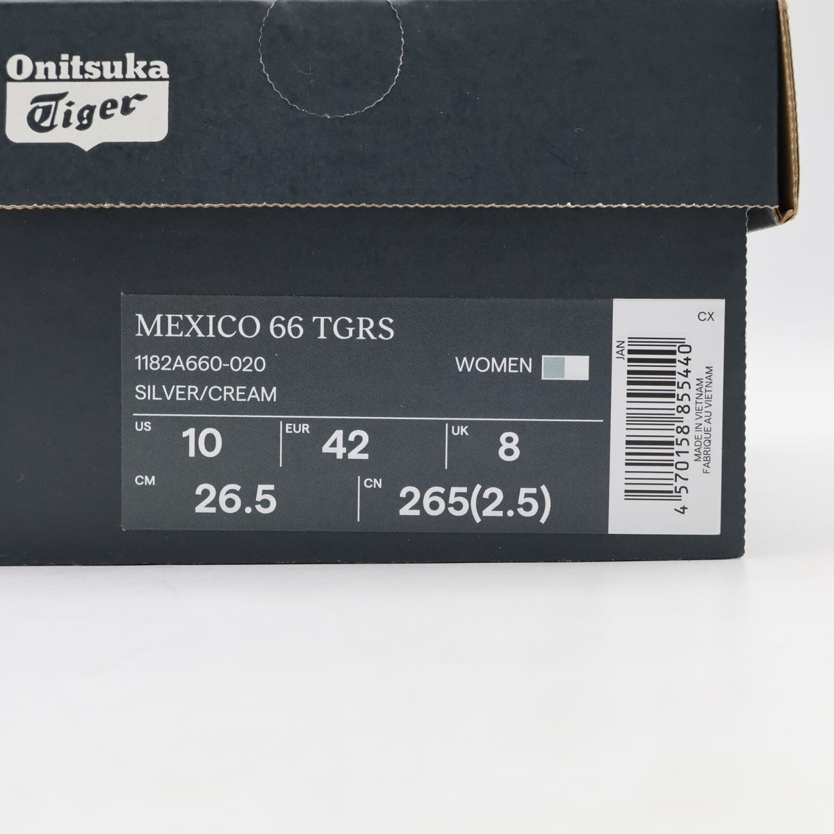 1182A660-020 Onitsuka Tiger Women's Mexico 66 TGRS Silver Cream (Women's)