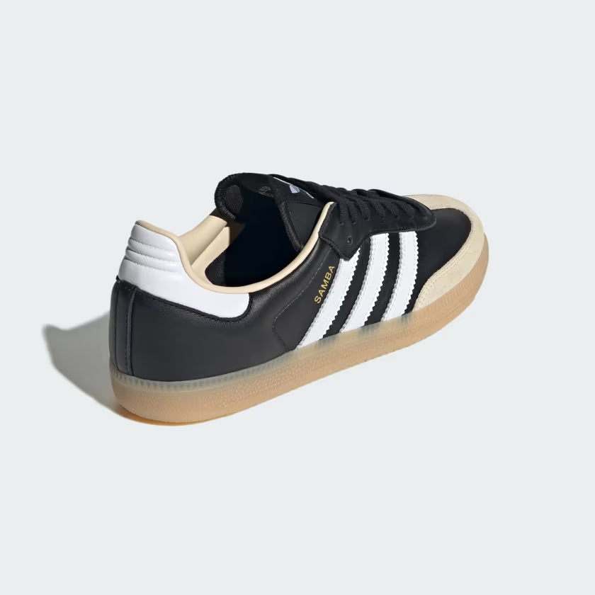JS3832 adidas Originals Samba OG Core Black Cloud White Gum (Men's)