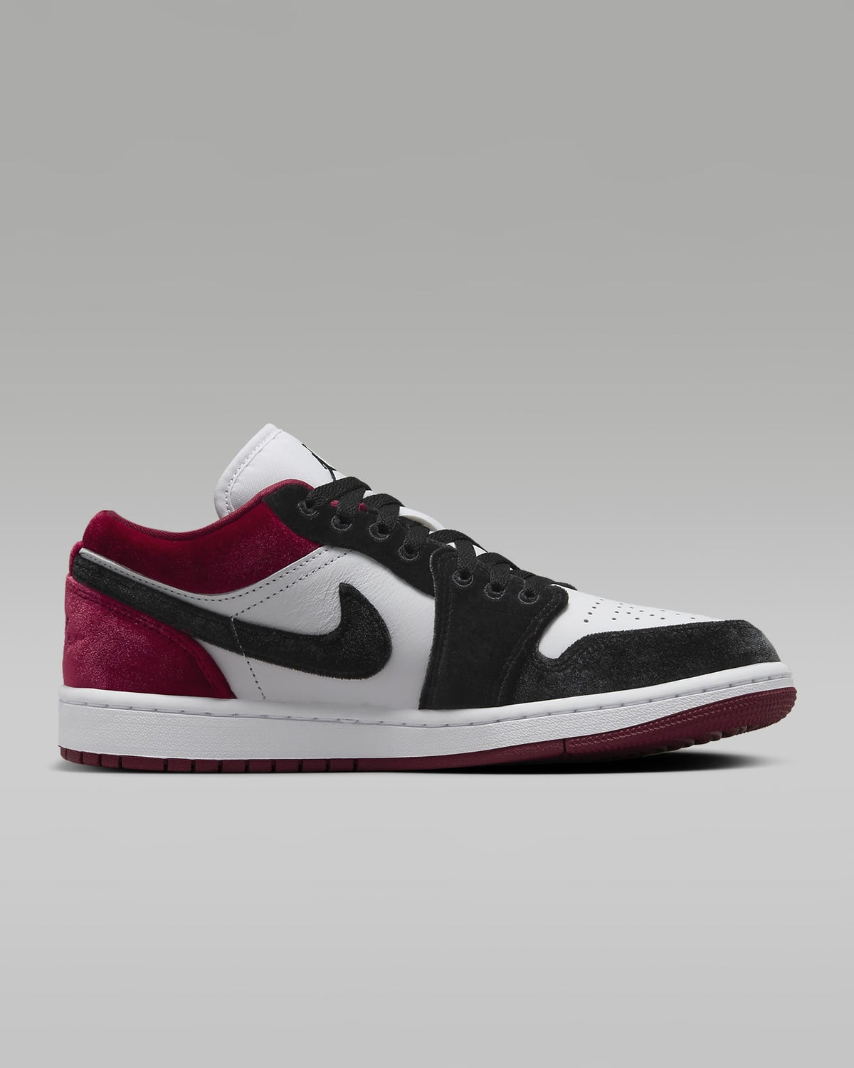 FZ3242-001 Nike Air Jordan 1 Low SE Velvet Red Black (Women's)