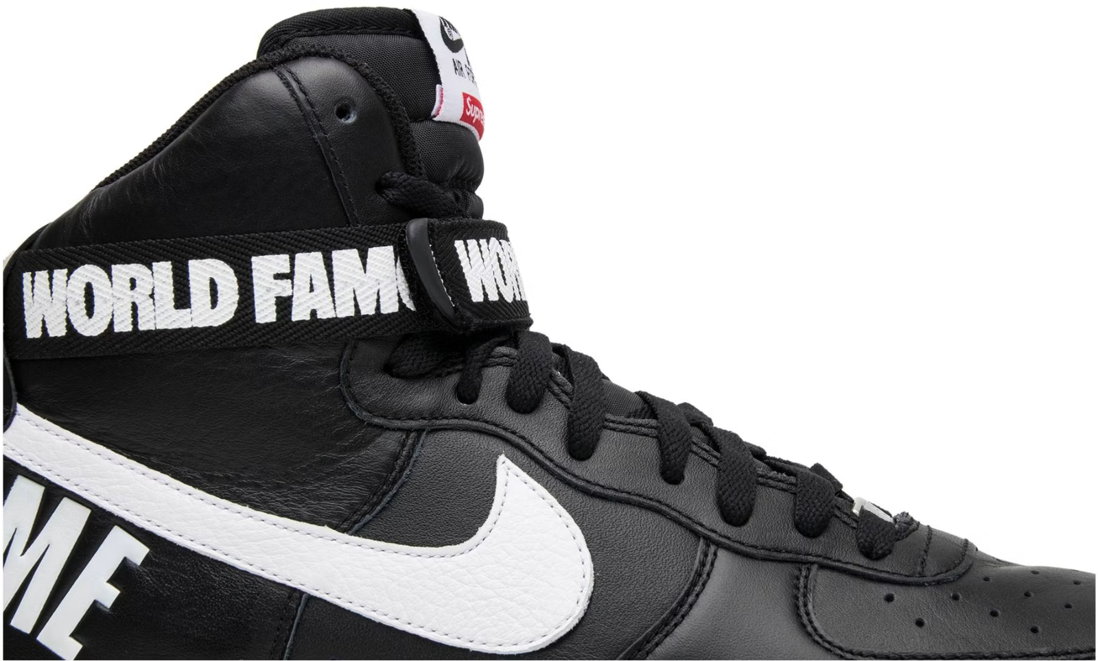 698696-010 Nike Air Force 1 High Supreme Special "Black/White" (Men's)