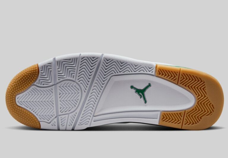 FQ7939-103 Nike Air Jordan 4 RM White Neutral Grey Wolf Grey Pine Green (Men's)