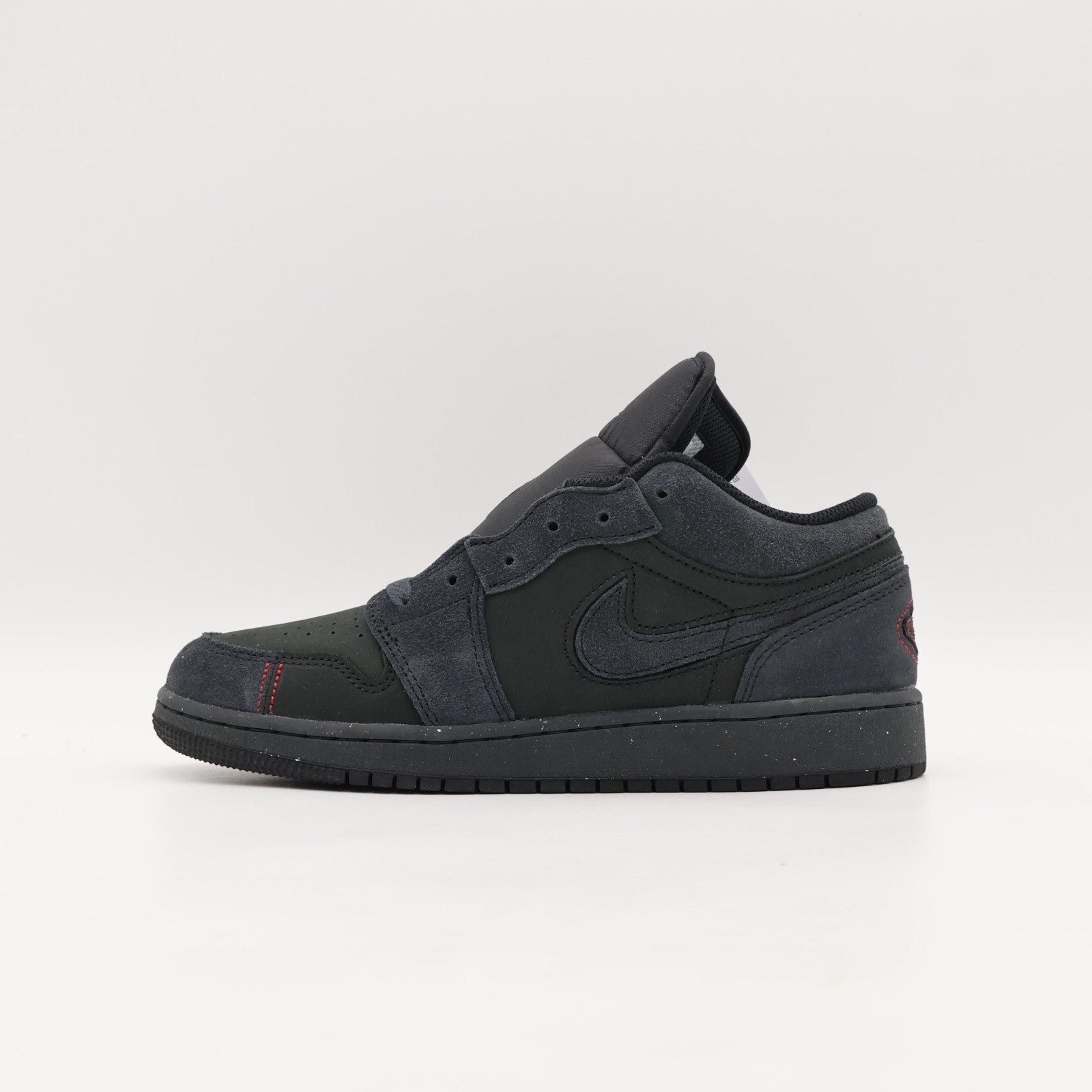 FQ7757-001 Nike GS Air Jordan 1 Low SE Craft Dark Smoke Grey