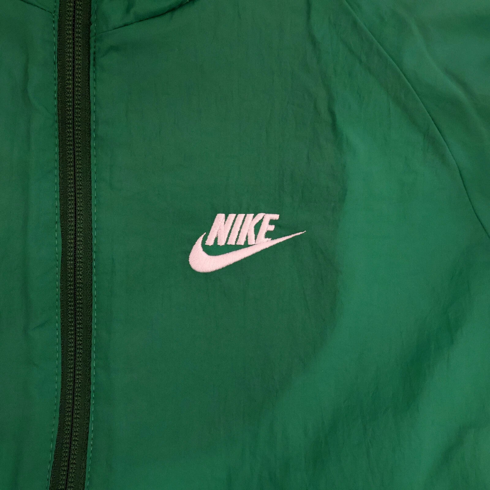 Nike Big Swoosh Reversible Boa Jacket "Gorge Green"