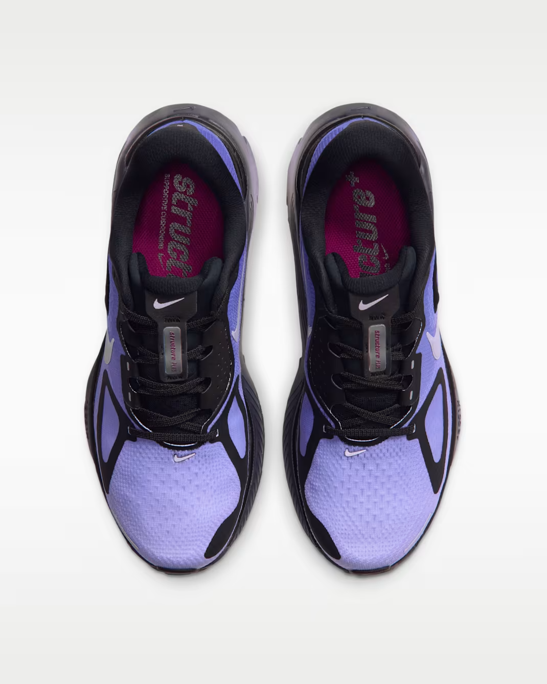 HQ3049-002 Nike Structure Plus "Black/Persian Violet" (Women's)