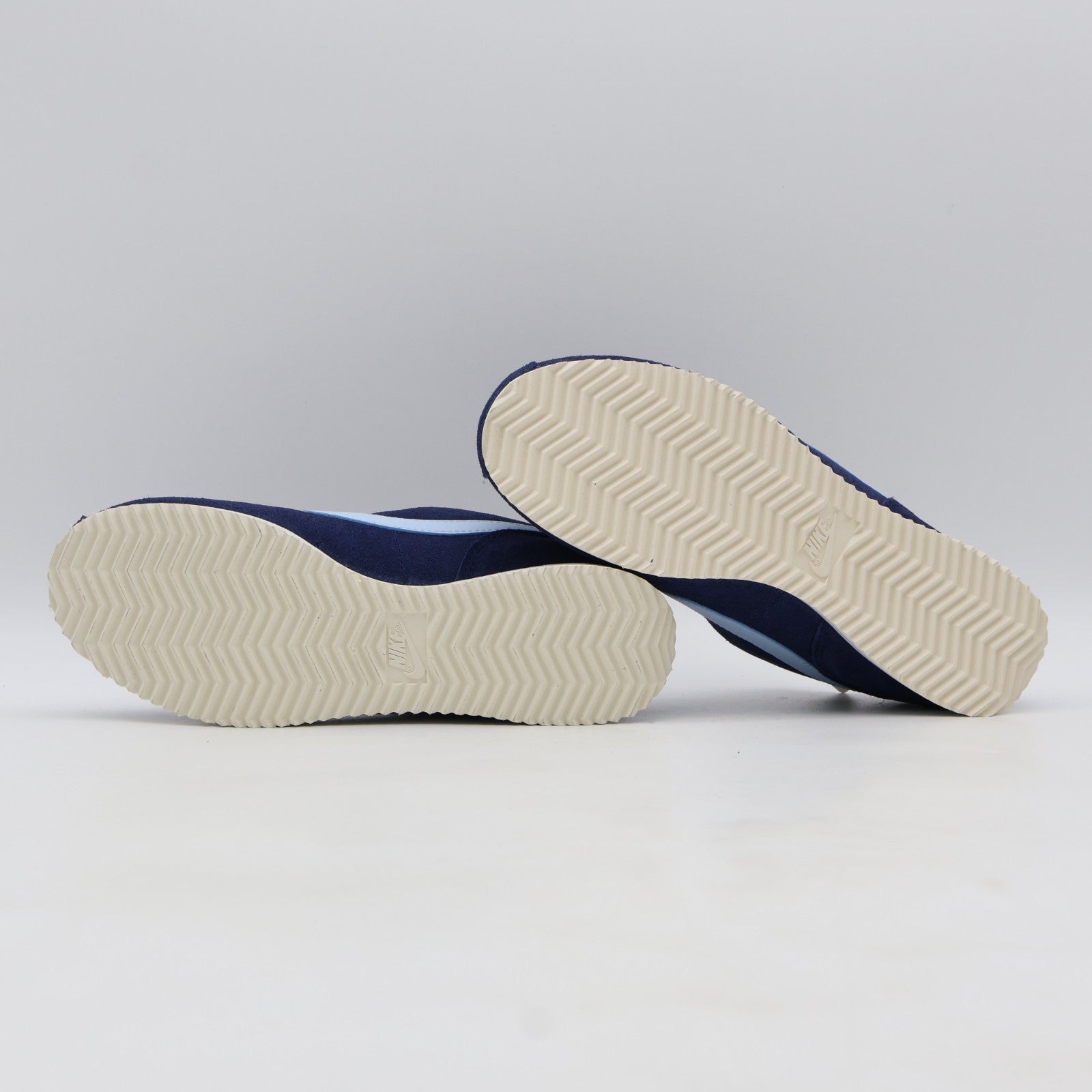 IB1857-400 NIke CORTEZ MIDNIGHT NAVY/CELESTINE BLUE-SAIL (Women's)