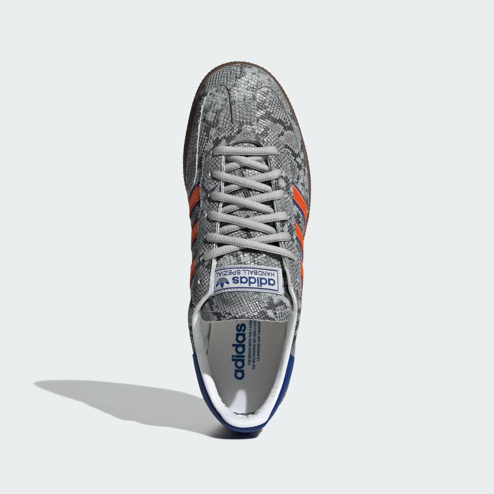 KK1190 adidas Handball Spezial Grey Two Orange (Men's)