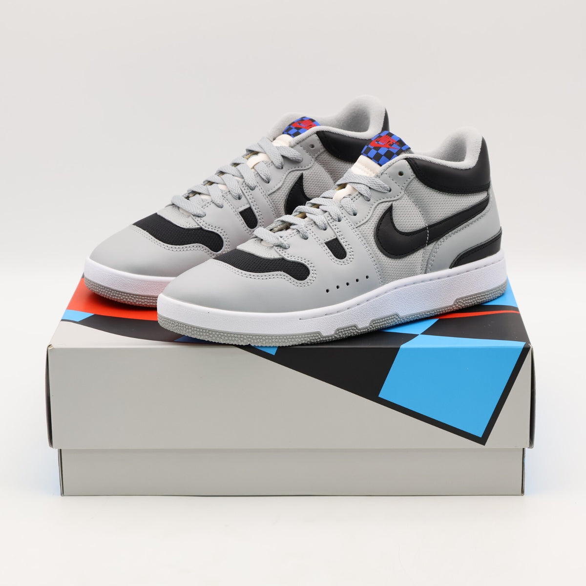 FB8938-001 Nike Attack QS SP Light Smoke Grey Black White (Men's)
