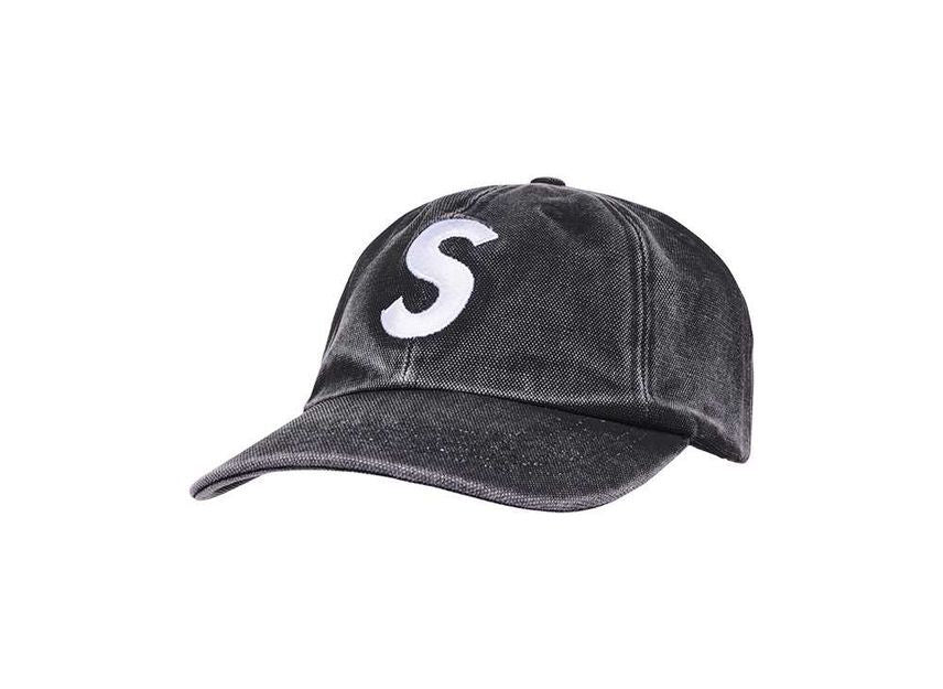 Supreme Pigment S Logo 6-Panel Black 24FW
